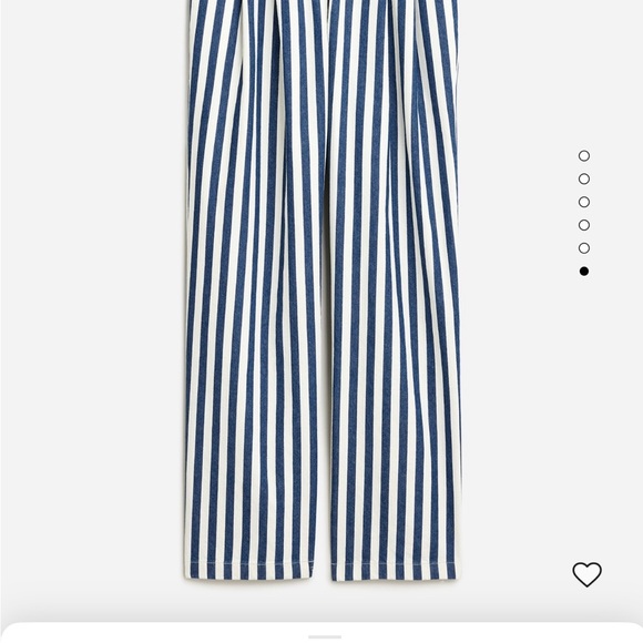 J.Crew Wide-leg essential pant in sailor stripe - Picture 6 of 7